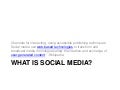 Social Media Slides For Your Presentation