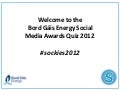 Social Media Awards Launch Quiz 2012