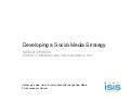 Developing a Social Media Strategy
