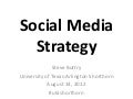 Social Media Strategy