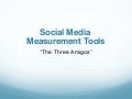 Social media tools webinar 1 11 12