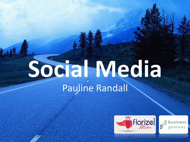 Social Media - Business Gateway Feb 2013