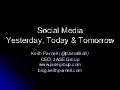 Social Media Yesterday Today Tomorrow