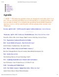 Social Mobile Payments: Conference Agenda - April 11-12, 2012