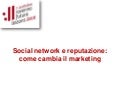 Social network e reputazione Ravenna Future Lessons 