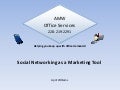Social networkingasa marketingtool_amwos