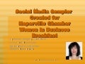 Social Media Workshop Presentation for Chamber of Commerce: Putting a Face on You and Your Business 