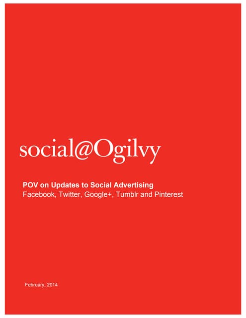 Social@ogilvy Social Platform Adver...
