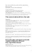 Social PR conference; how to survive and thrive in a world of real time communications 