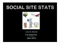 Social site stats 2012