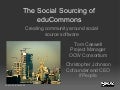 The Social Sourcing of eduCommons