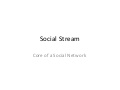 Social Stream Draft v1 Duy Doan