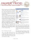 Digital Trend Report on Social Media Support