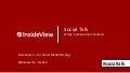 #socialtalk Social Selling University and InsideView
