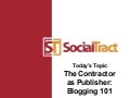 The HVAC Contractor as Publisher: Leveraging Social Media with Content