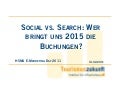 Social vs. Search - Buchungen im Social Web