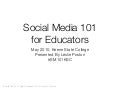 Social Media 101 for Educators