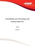 AARP Study: Internet Use Habits of Americans Aged 50+