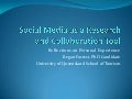 Social media seminar