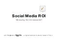 Social Media ROI
