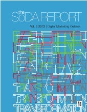 The SoDA Report - Vol 2, 2012