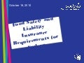 Food Safety & Liability Insurance Requirements for Sodexo
