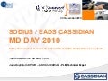Sodius cassidian mdday2010
