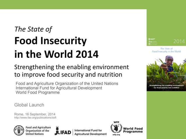 The State of Food Insecurity in the...