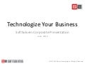 Soft Solvers Technologies Corporate Presentation