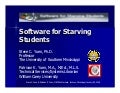 Software for Starving Students