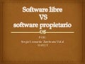 Software libre