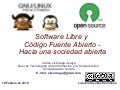 Software Libre y Código Fuente Abierto Hacia Una Sociedad Abie