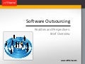 Software Outsourcing. Realities and Perspectives: Brief Overview