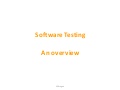 Software testing