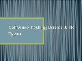 Software testing basics and its types