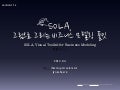 SOLA, 그림으로 그리는 비즈니스 모델링 툴킷