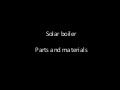 Solar Boiler