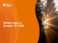 Solaris 10 10 09 what&rsquo;s new customer presentation