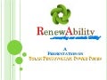 Solar power packs