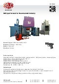 Bell type furnace for the armament industry