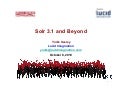Solr 3.1 and beyond