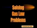Solving Gas Laws