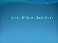 psychiatry.Somatoform disorders animation part i.(dr.nzar)