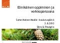 Some Menee Maalle 2.8.2012 Elinikäinen oppiminen ja verkkopersoona