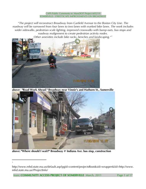 Somerville Broadway Streetscape Pro...