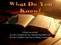 Some things we can know