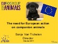 ICAWC 2011: Sonja Van Tichelen - European Protection for Animals