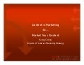 Sonny Cohen, Content is Marketing. So...Market Your Content
