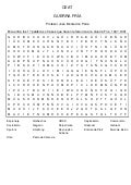 Sopa de letras guerra fria