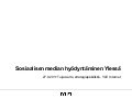 Sosiaalisen median hyödyntäminen Ylessä